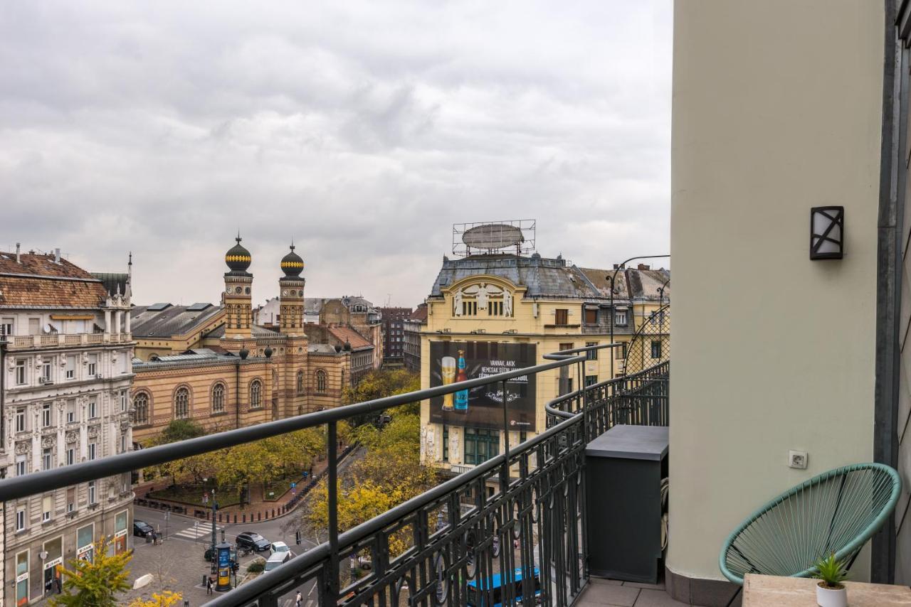 Panoramic Smart Penthouse Central View Of Grand Synagogue Lejlighed Budapest